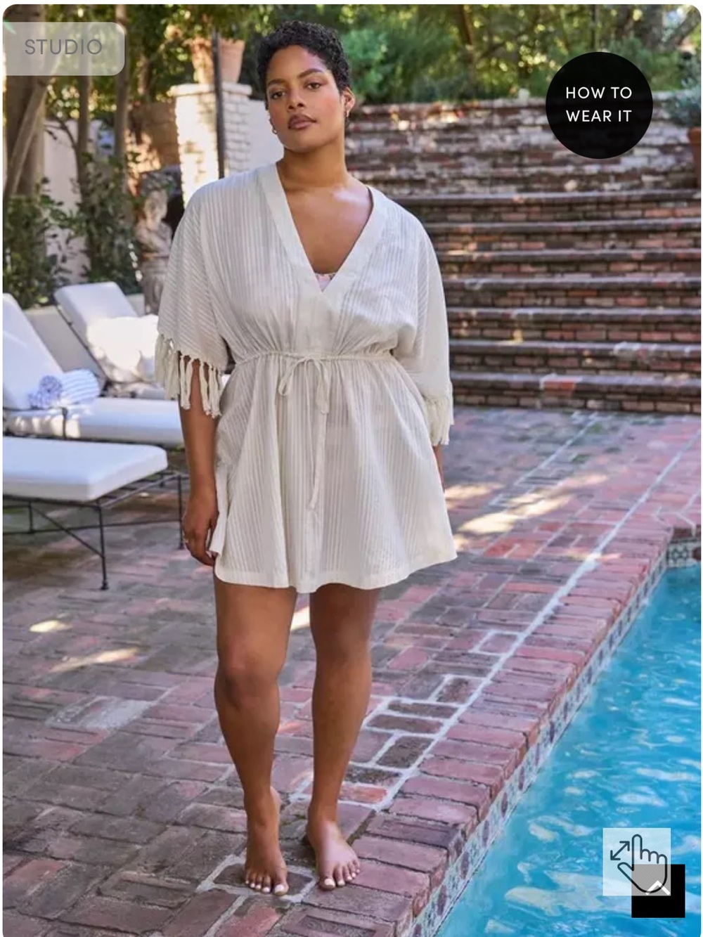 NWT torrid Studio Kaftan swim coverup